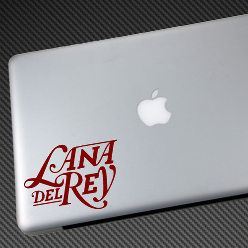 Lana del rey vinyl sticker - vinyl, car