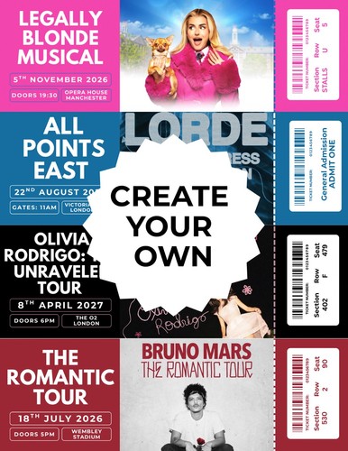 Create your own personalised - your, own: